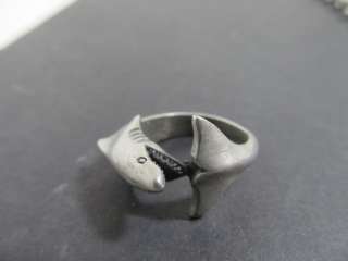 Dolphin/Shark rings Pewter (9 Designs) Detail & Sturdy  