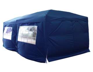 20x10 EZ Set Pop Up Party Tent Canopy Gazebo 6 Wall Bl  