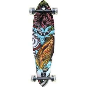  Dregs Classic Koi Fish Pin Complete Longboard Skateboard 