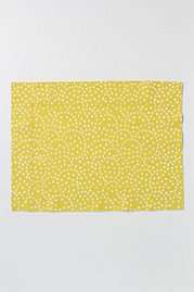reverse dotted placemat citron $ 16 00
