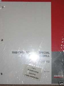 Case 5500 Soybean Special Grain Drill Parts Manual  