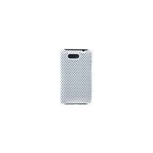  Htc HD Mini White Perforated Back Protector Cover Cell 