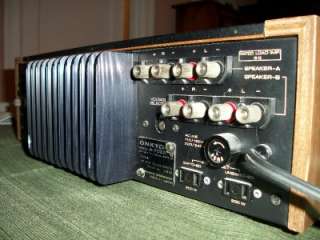 Vintage Onkyo A 7022 Solid State Stereo Pre main Amplifier  