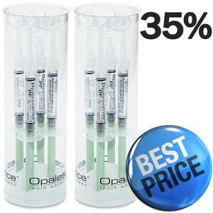 OPALESCENCE PF 35% 8 SYRINGE PACK MINT LATEST EXP.DATE + FREE SHADE 