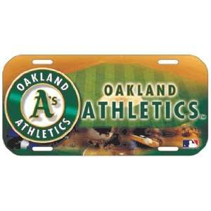  MLB Oakland Athletics As High Definition License Plate 