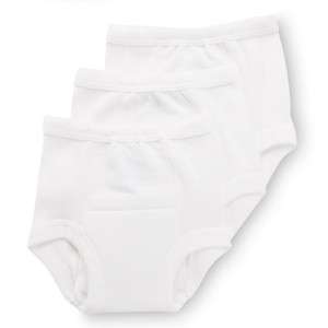 Pack Gerber Training Pants Size 3T White 32 35#  