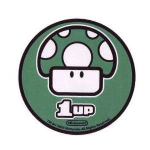  Nintendo Super Mario Bros. One Up Mushroom Sticker 96 325 