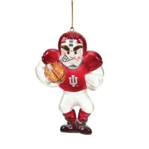  Indiana Hoosiers NCAA Acrylic Football Player Ornament (3 