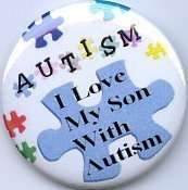 B278   Autism… I love My Son With Autism   Pin  