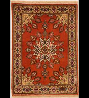 Small Area Rugs Hand Knotted Persian Wool Tabriz 2 x 3  