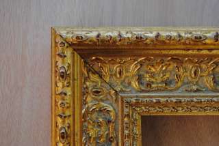   Ornate Gold Wide Victorian Picture Frame Any Size Up To 36x48  