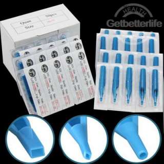 50 Disposable Tattoo Needle + Grip Tube 3/4 Supp