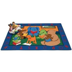  Reading Buddies Literacy Rug by Carpets for Kids