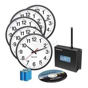  Clocks In A Box Analog Wireless Clock Bundle