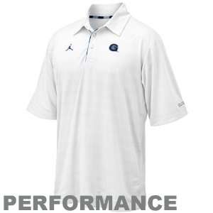  Nike Georgetown Hoyas White Performance Polo Sports 