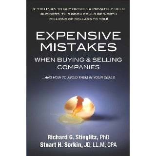 Expensive Mistakes When Buying & Selling Companies by Richard G 