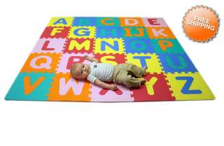   Childrens Puzzle Play Interlocking Flooring Mats 610696144041  