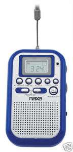 NEW NAXA NX 716 DIGITAL AM/FM MINI RADIO  