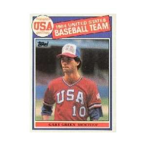 1985 Topps #396 Gary Green Olympic Rookie  Sports 