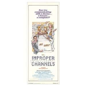  Improper Channels Original Movie Poster, 14 x 36 (1981 
