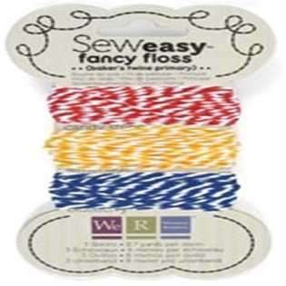 We R Memory Keepers Sew Easy Fancy Floss Bakers Twine 3 Colors/8.7 
