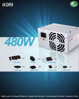 NEW 480W POWER SUPPLY for Dell PS 6351 1DS L350N 00  