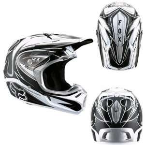  Fox V3 Race Full Face Helmet X Large  Black Automotive