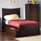 Atlantic Furniture Windsor Platform Bed with Matching Footboard and 