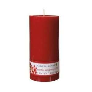   Pomegranate 3 X 6 Scented Smooth Pillar Candle