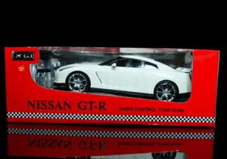 Nissan GT R 27.145MHz XQ RADIO CONTROL 118 Scale   White R/C  