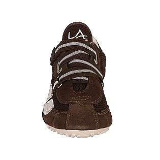 Womens Racer   Brown/Pink  LA Gear Shoes Womens Athletic 