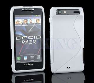   line TPU Case Cover for Motorola Droid Razr Verizon XT910  