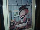 red skelton lithograph freddie in the tub 