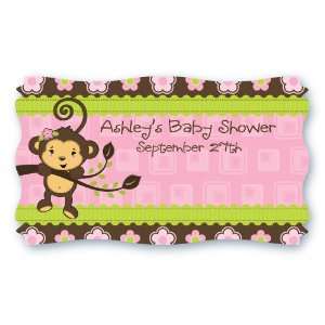    Set of 8 Personalized Baby Shower Name Tag Stickers Toys & Games