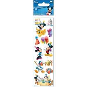   Mickey Mouse Birthday Dimensional Scrapbook Stickers 