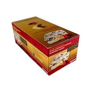 Apex Fitness Breakfast Squares   Iced Oatmeal Cranberry   12 Box