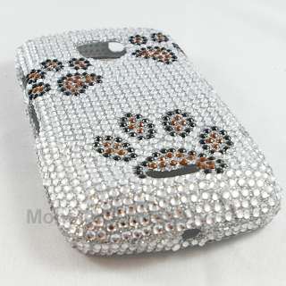 Paw Bling Hard Case Cover For Samsung Droid Charge i510  