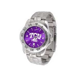  Texas Christian Horned Frogs Sport Steel Band Ano Chrome 