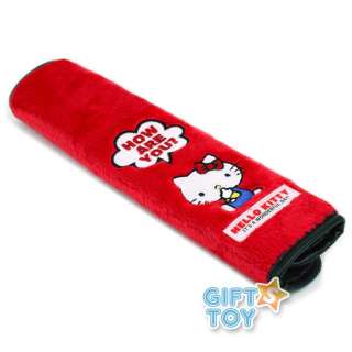 Sanrio Hello Kitty Seat belt shoulder pad (1 piece)  