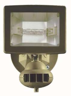 New 150 w Halogen Motion Detector Security Light Bronze  