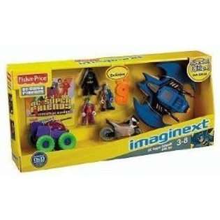 Fisher Price Imaginext DC Super Friends Figures & Vehicles Gift Set 