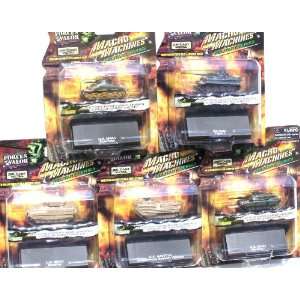   Machine Die Cast Military Series Collection Set of 5 Toys & Games