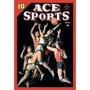  Vintage Art Ace Sports In the Heat of the Game   15486 1 