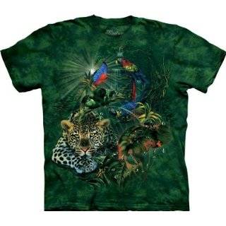  The Mountain Big Cat Collage Tigers Lions Tee T shirt 