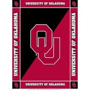  60 Wide Collegiate Fleece Panels   Oklahoma Sooners 