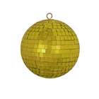 CC Christmas Decor Huge Shiny Gold Commercial Shatterproof Christmas 