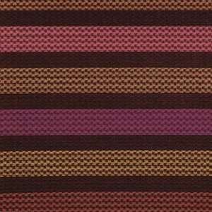    Stripe W/patter Bourdeaux by Duralee Fabric Arts, Crafts & Sewing