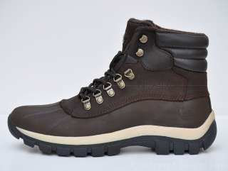 New Kingshow Mens Brown Premium Winter Snow Boots  