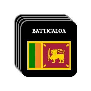   Lanka   BATTICALOA Set of 4 Mini Mousepad Coasters 