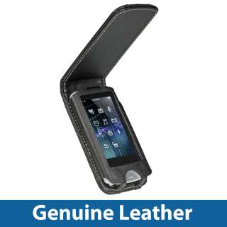 Black Leather Case Cover for Sony Walkman NWZ A865 Series Video  